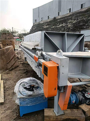 酒泉地区专业泥浆处理解决方案 打桩泥浆脱水压滤机及固化剂整套设备出租